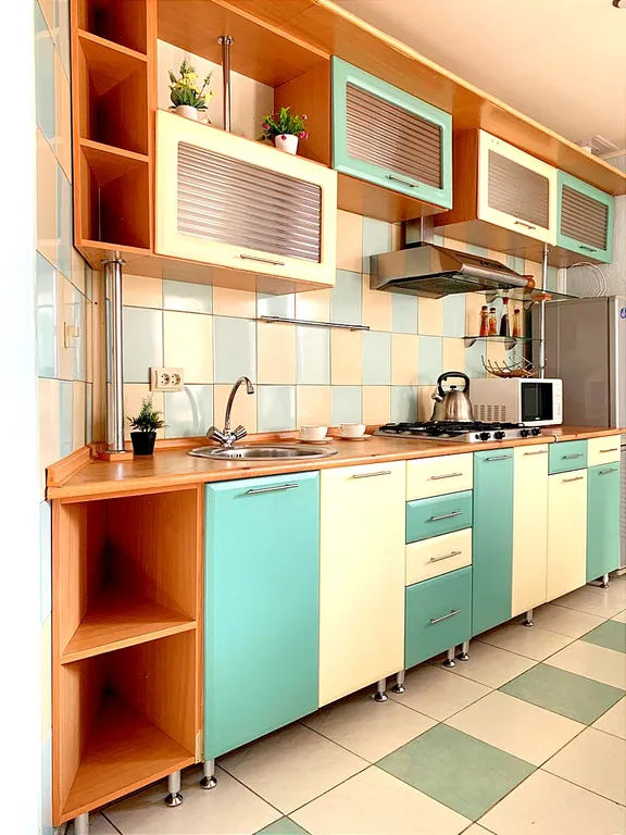 Двухкомнатная квартира с кондиционером в центре города