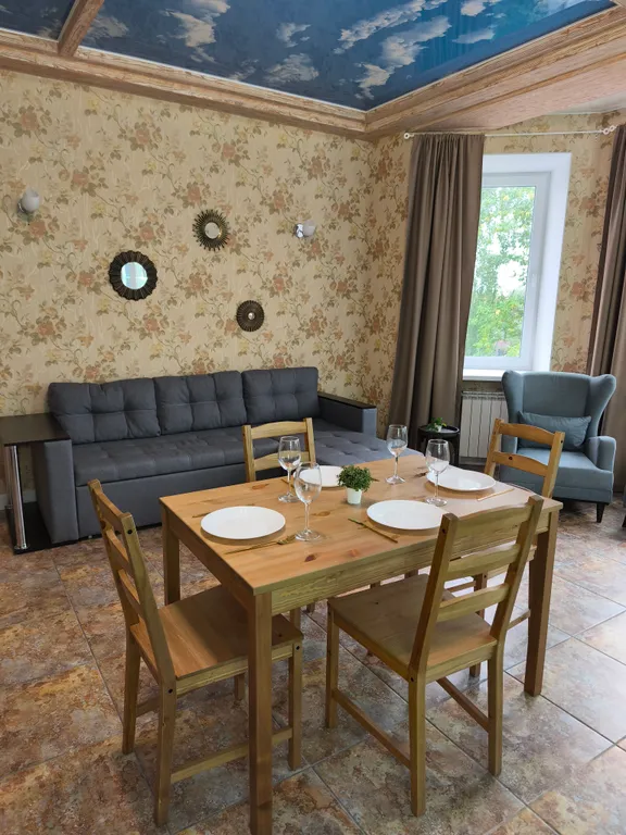 Уютная просторная оборудованная квартира