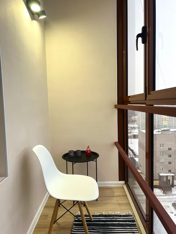 уютная квартира в новом доме.