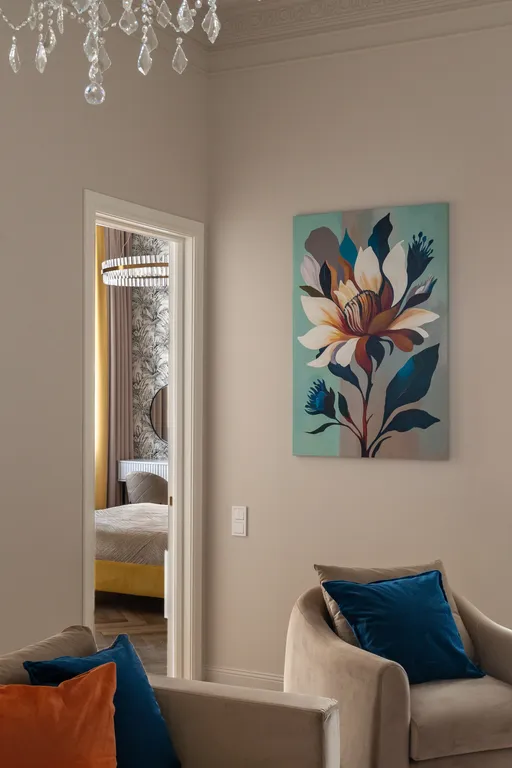 Квартира Дизайнерские апартаменты с камином в самом центре — Санкт-Петербург