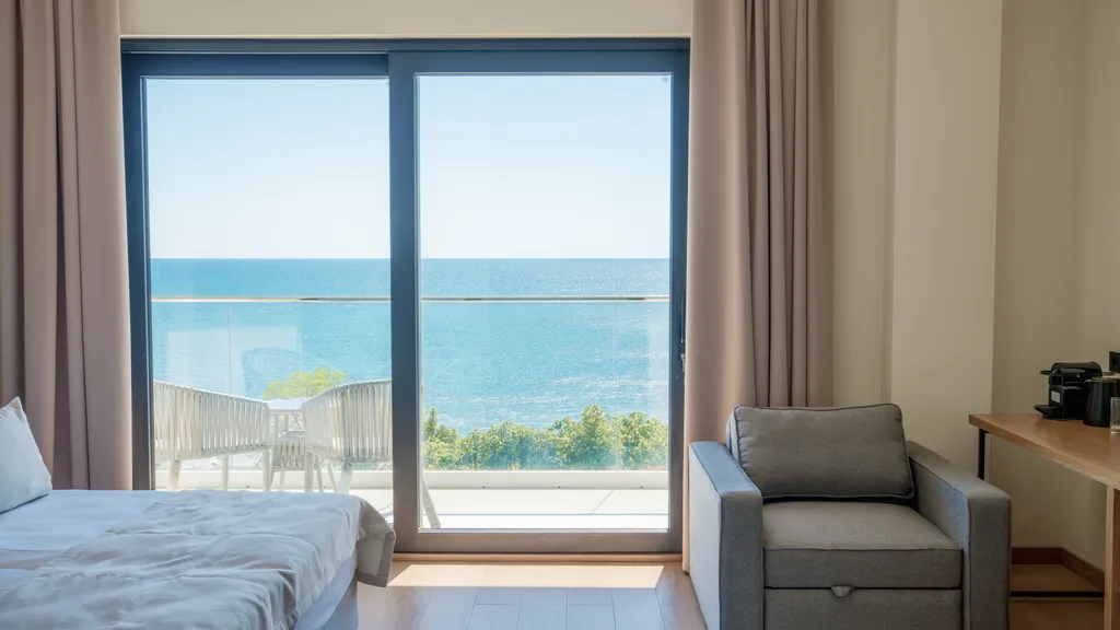 Квартира Трехместный номер комфорт с видом на море — аренда посуточно в Бетта