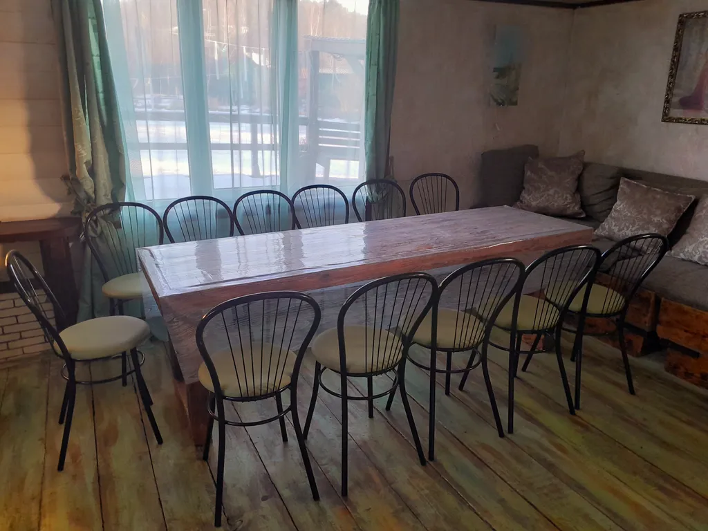 Дом на реке шале Венеция с чаном и вместительной банькой