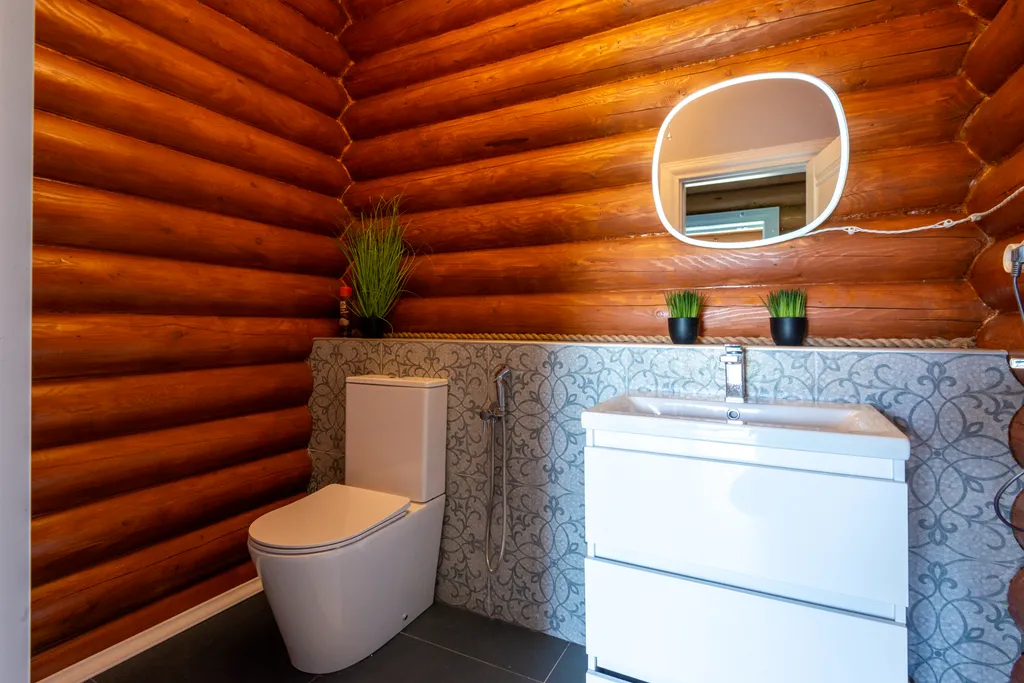 Уютный дом с баней на берегу Рузы