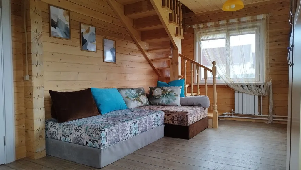 Уютный дом с баней в тихом поселке