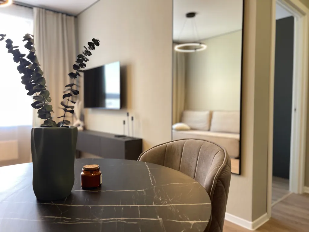 Квартира Апартамент с современным дизайном и изолированной спальней. 40м2 — аренда посуточно в Люберцы