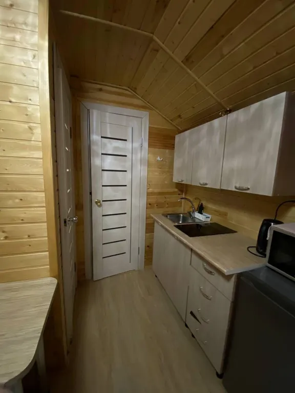 Домики у реки Теберда