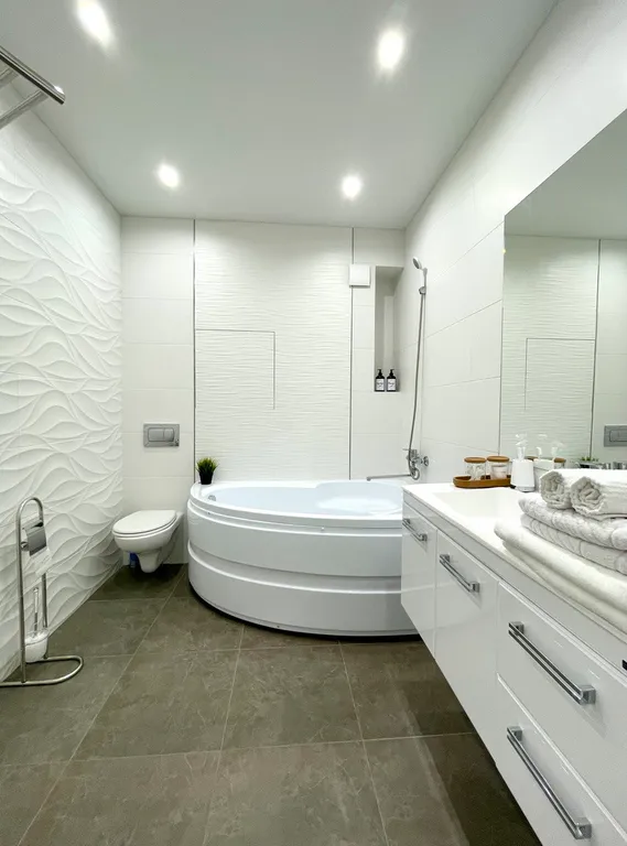 Большая видовая квартира у Крокуcа