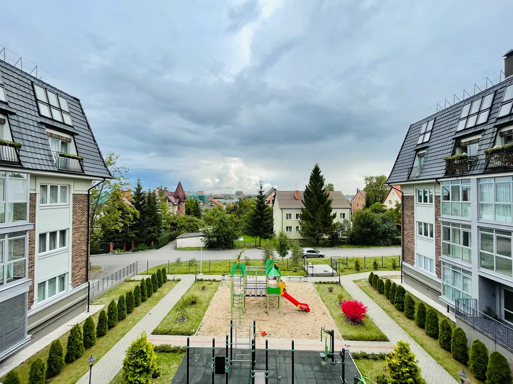 Квартира в Амалиенау с видом на порт