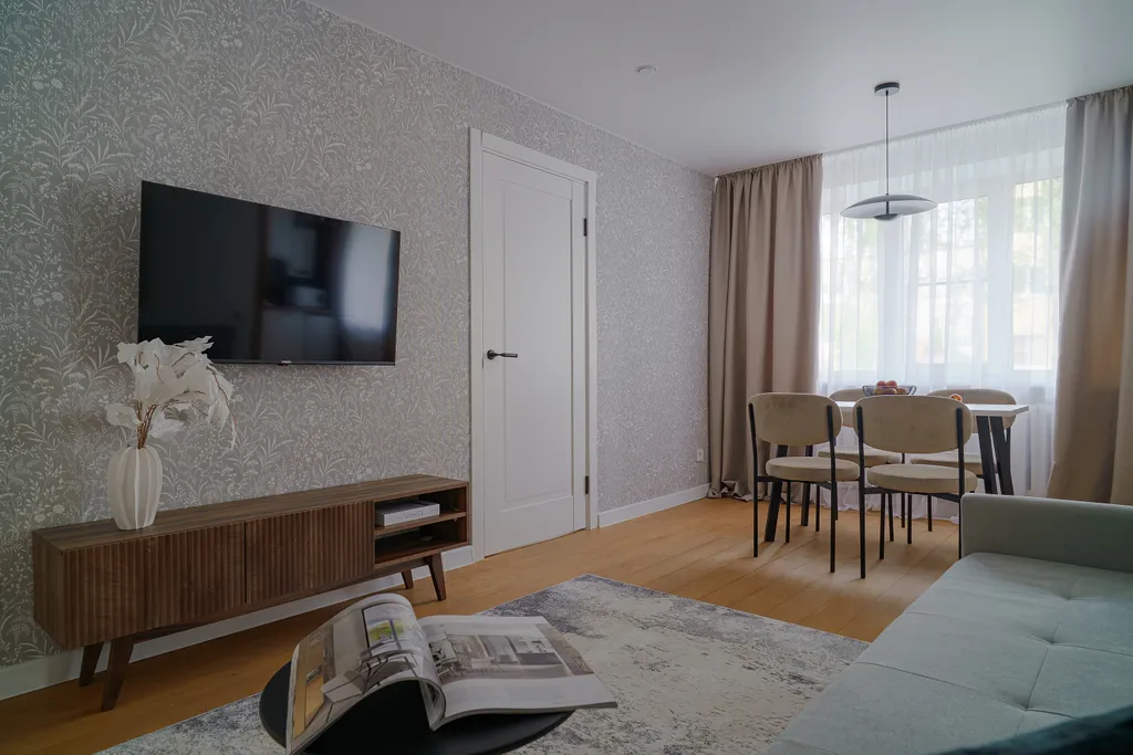 Двухкомнатная квартира у Бульвара Пирогова