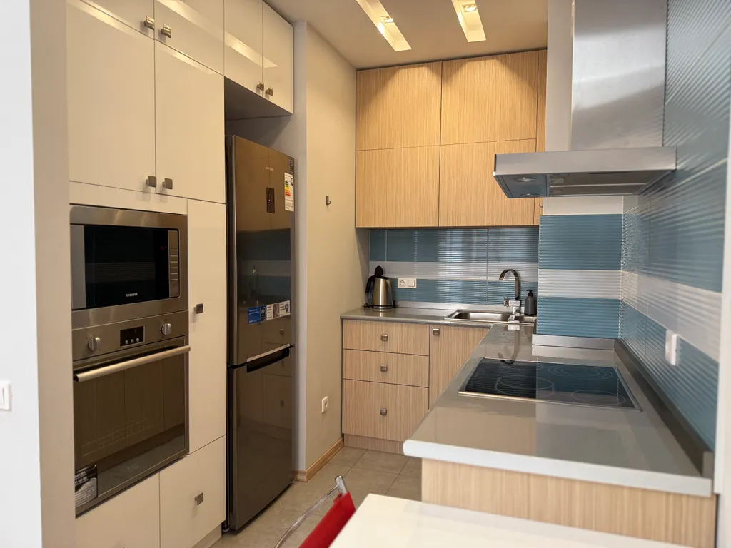 Семейные апартаменты с 2 спальнями и балконом