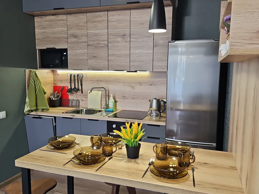 Уютная квартира в новом доме, с парком и набережной