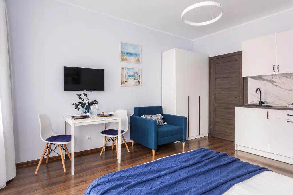 Квартира Квартира Prudius Apart студия в Кронштадте у пляжа — Кронштадт