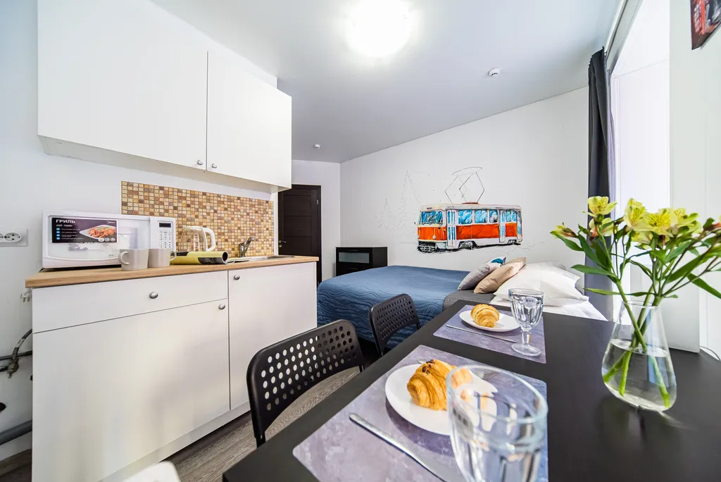 Двухместная студия в центре