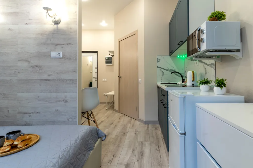 Квартира Квартира Студия в песочных тонах — Екатеринбург