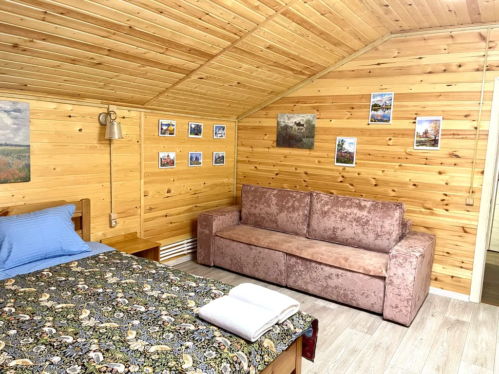 Дом-дача У Мишутки оливковый