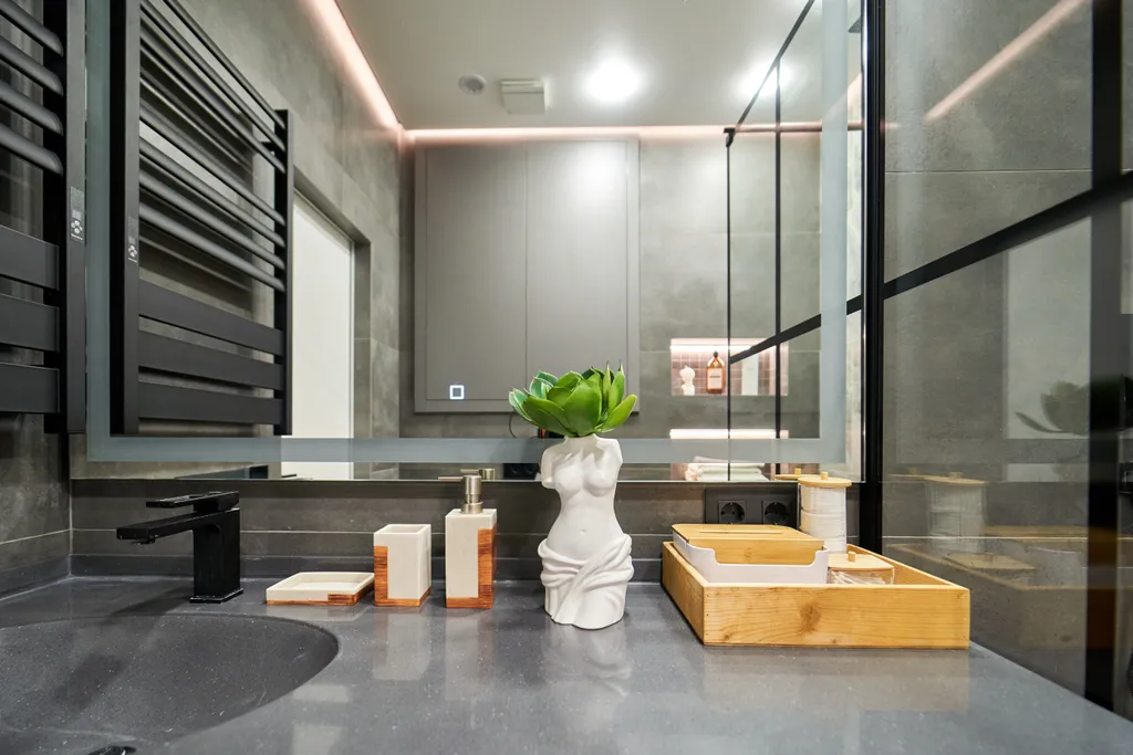 Квартира Квартира Студия с дизайнерским ремонтом и шикарным видом с балкона — Адлер