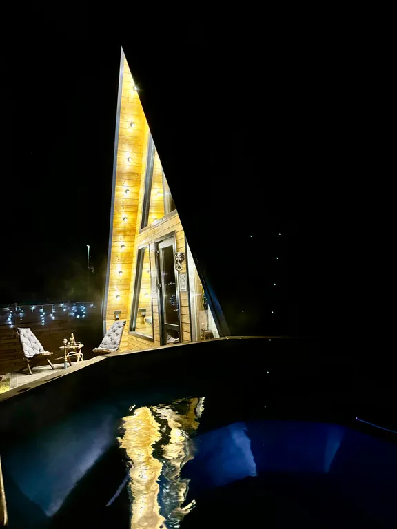 Уютный дом с баней и горячим банным чаном на озере Малый Кременкуль