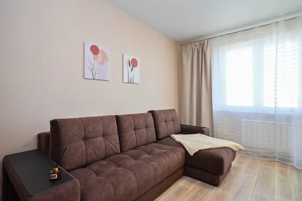 Квартира Квартира Комфортная студия в центре Взлетки с прекрасным видом — Красноярск