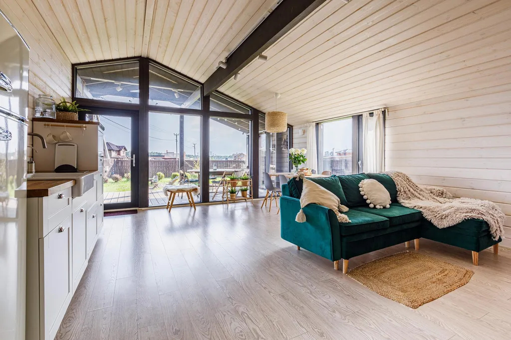 Коттедж Панорамный дом с собственной сауной в элитном поселке — Семеновское