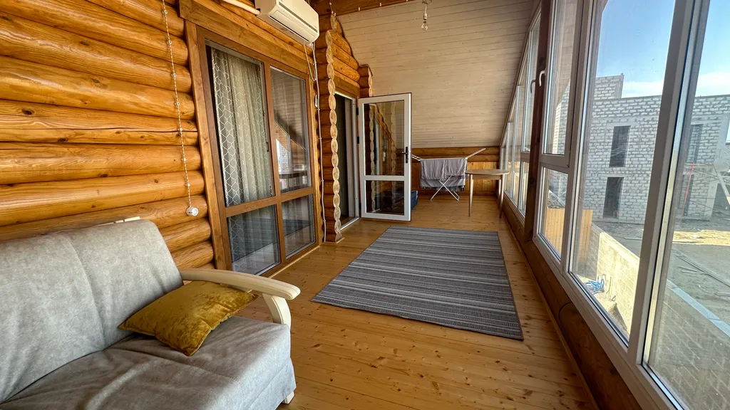 Дом из бруса со всеми удобствами и с парилкой