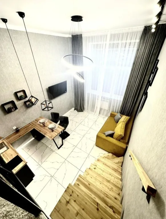 Квартира Квартира Уютная двухуровневая студия — Геленджик