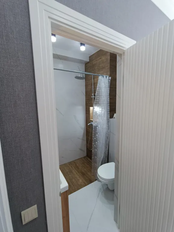 1к. Кв. 38 кв. 7 мин до пляжа. Для 4-5 гостей