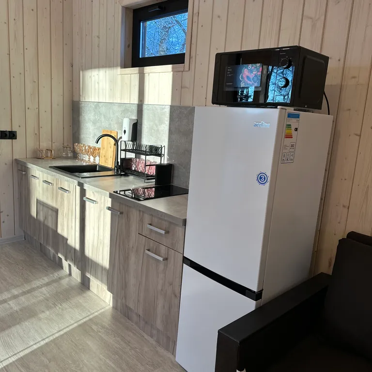 Коттедж Домик с панорамной ванной на озере Вуокса — Беличье