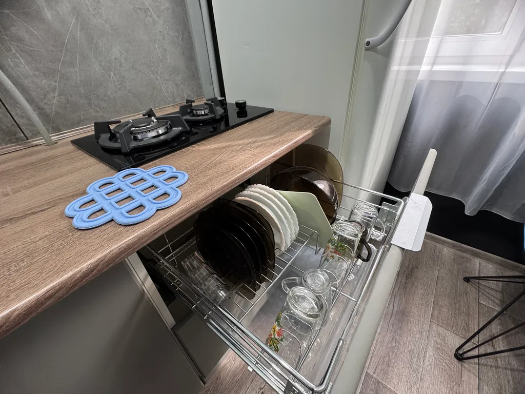 Двухкомнатная квартира с балконом