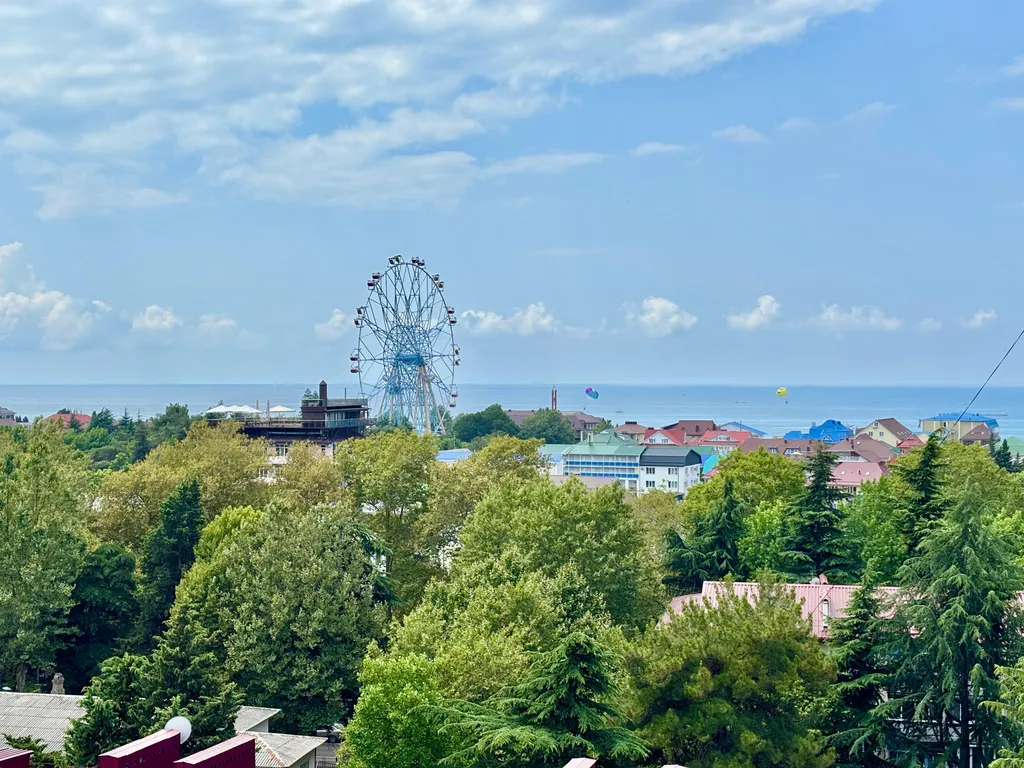 Квартира Квартира с потрясающим видом на море в центре — Лазаревское