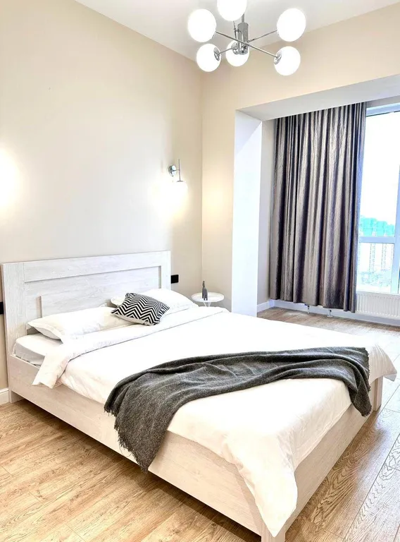 Квартира Уютная и стильная квартира с видом на город в ЖК Комфорт Сити — Алматы