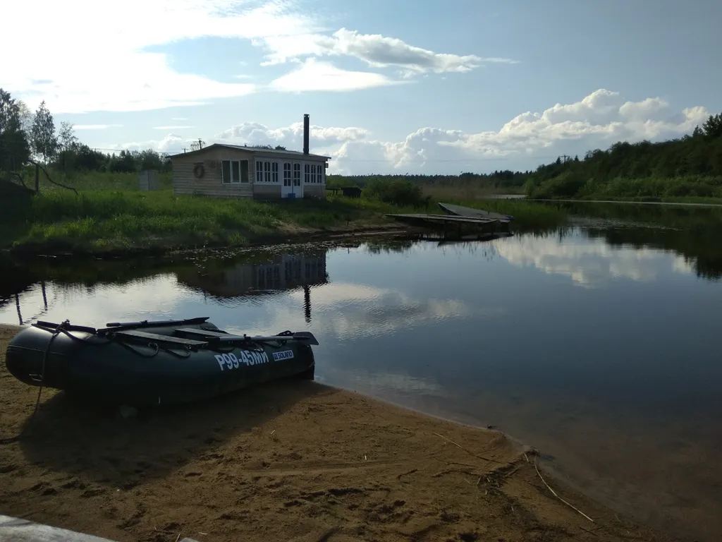 Дом рыбака для семейного отдыха