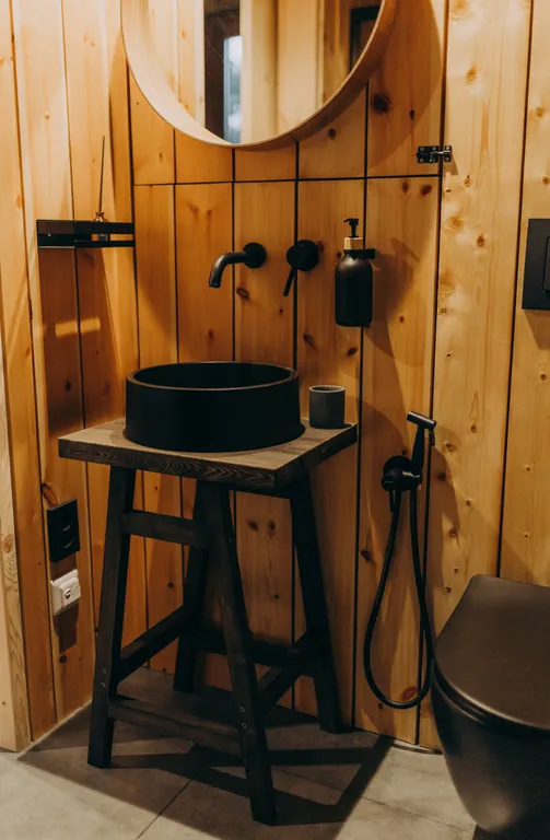 A-frame у Финского Залива посреди Корабельных сосен