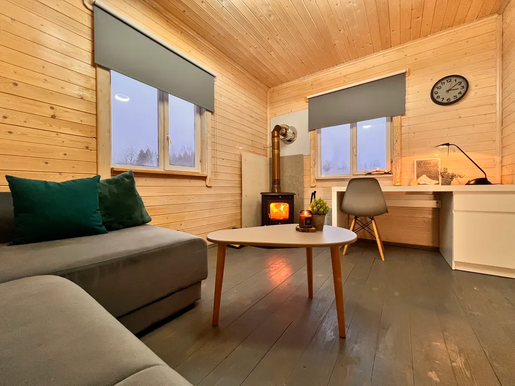 Коттедж Загородный дом со всеми удобствами рядом с речкой и озером — Рябово