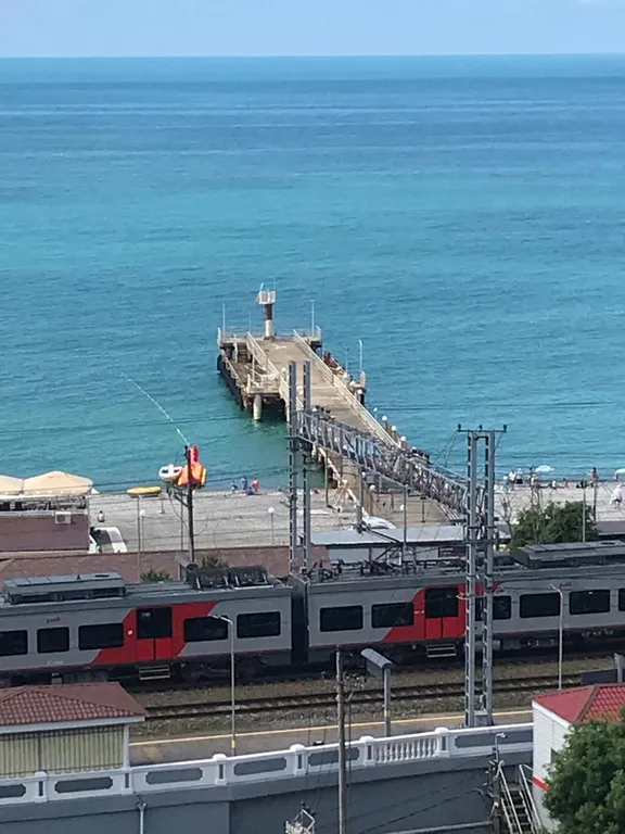 Квартира с видом на море, пляж - 50 метров