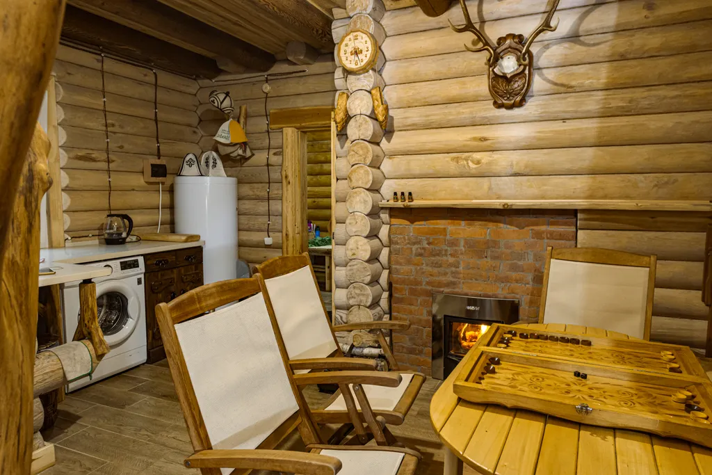 Уютный дом с баней в пригороде