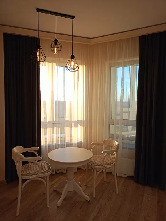 Сказка в городе, двушка с видом на водохранилище, закаты и рассветы