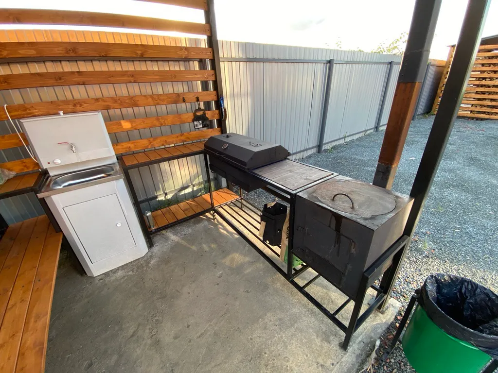 Дом баня с бассейном