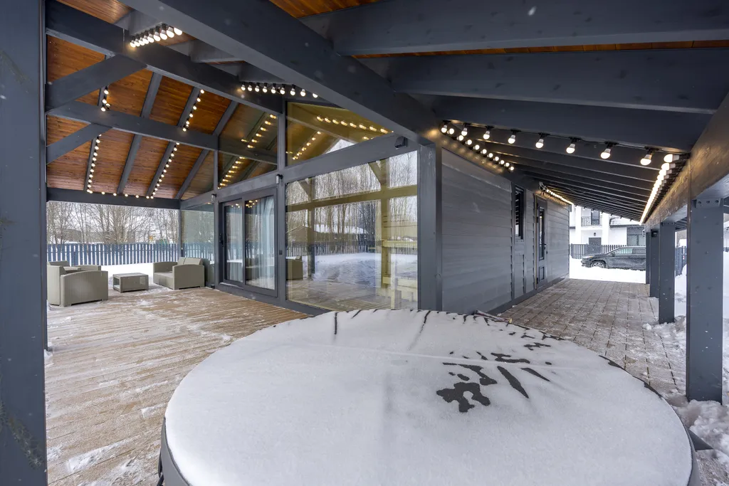 Дом с купелью и сауной