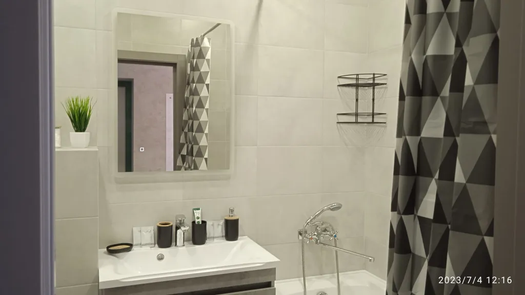 Уютная светлая квартира студия