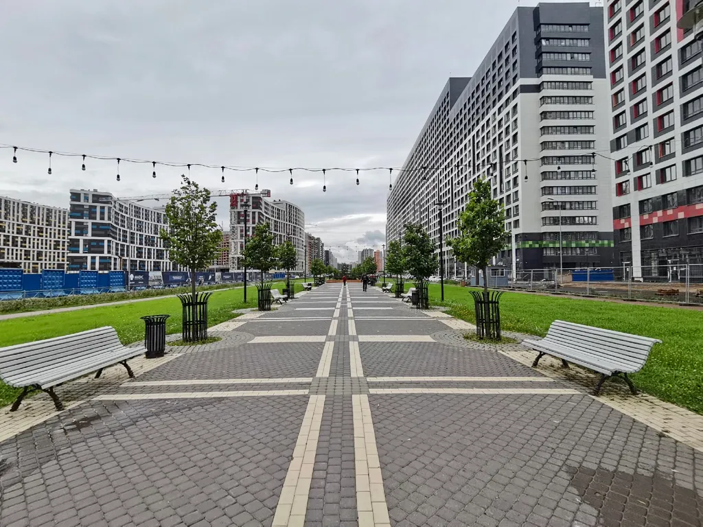 Видовая дизайнерская квартира у метро Девяткино