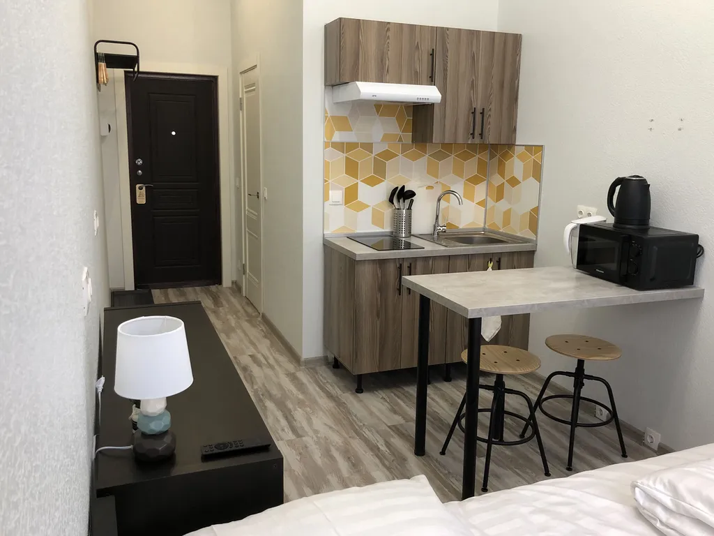 Квартира Квартира Простые Сезоны на Бугском — Комфорт с 1 кроватью — Санкт-Петербург