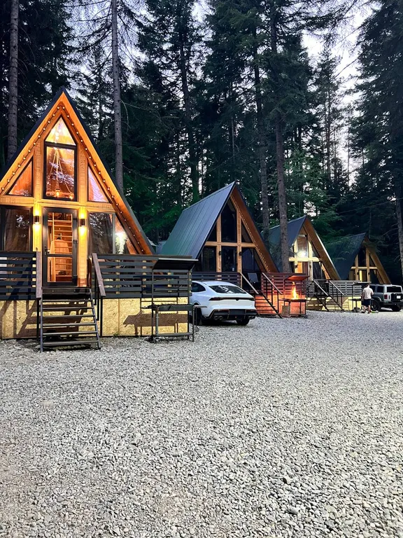 Коттедж Уютный коттедж с видом на лес — Архыз