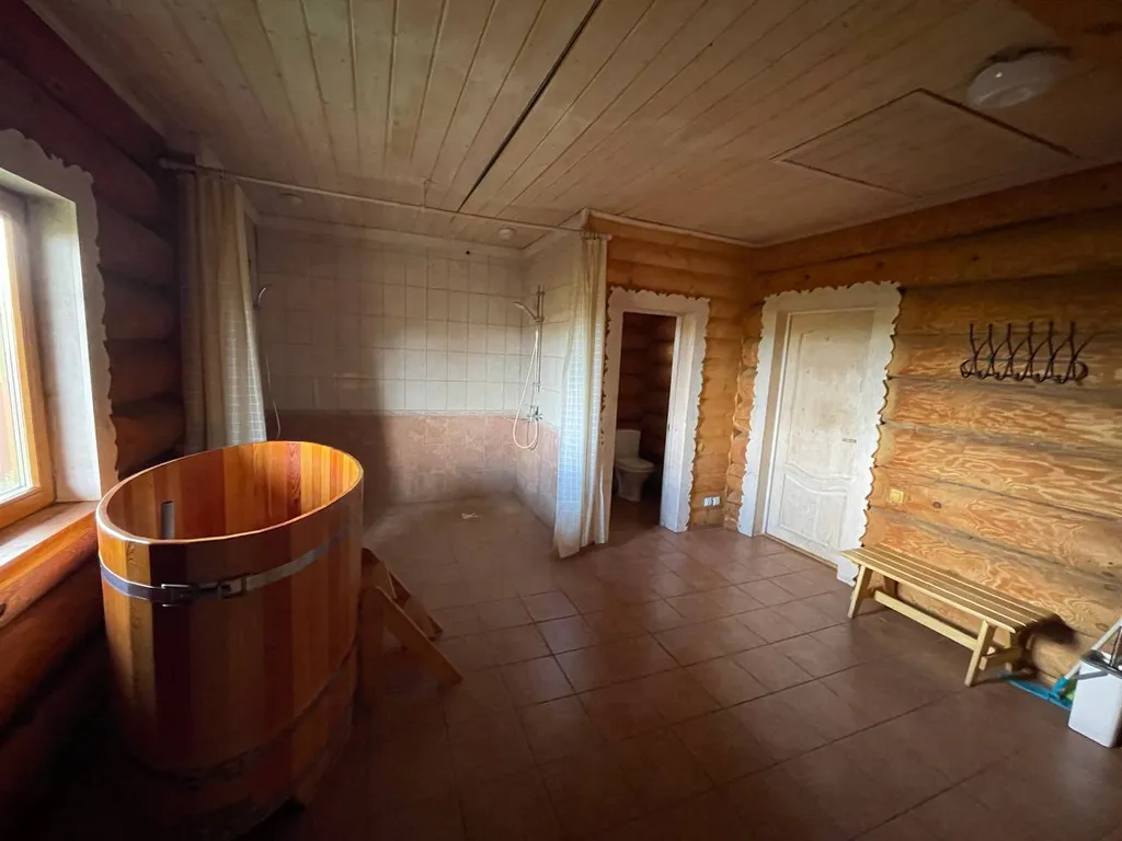 Домик с настоящей русской баней