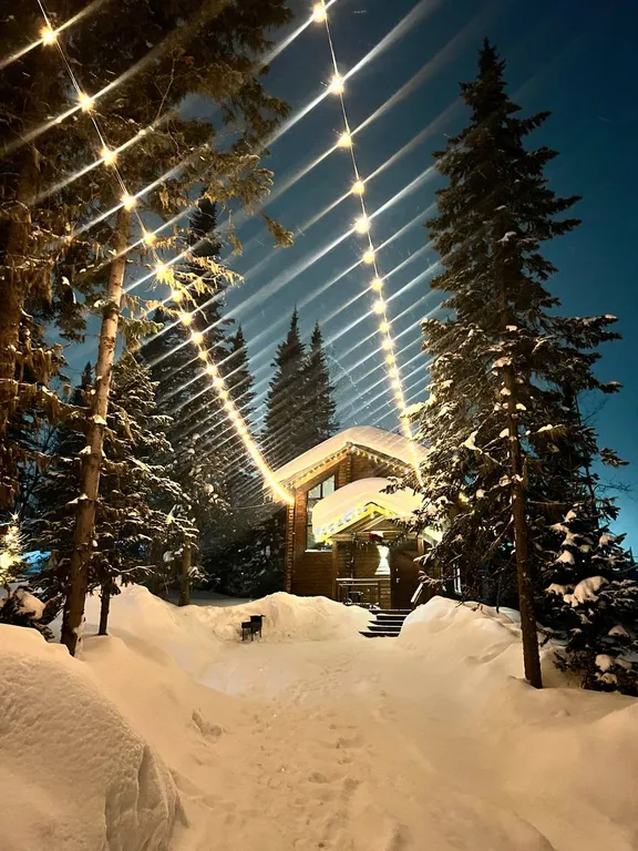 Коттедж Дача в лесу с видом на горы — Шерегеш