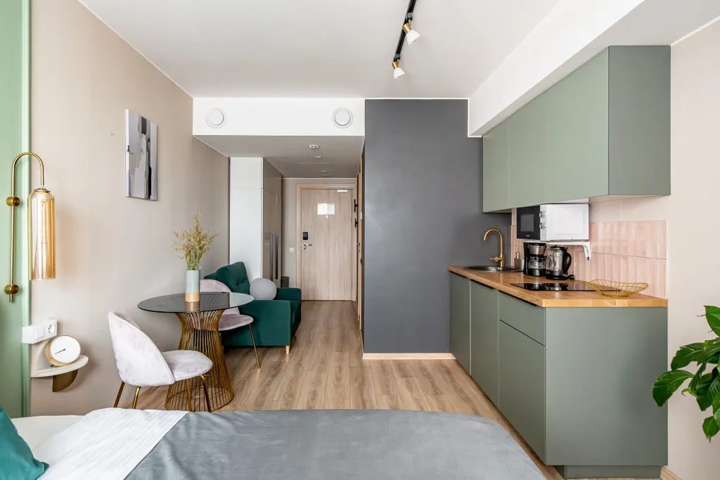 Квартира Квартира Your stylish emerald Apart — Санкт-Петербург