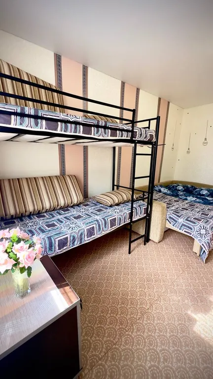 Просторная квартира для спокойного отдыха в развитом микрорайоне