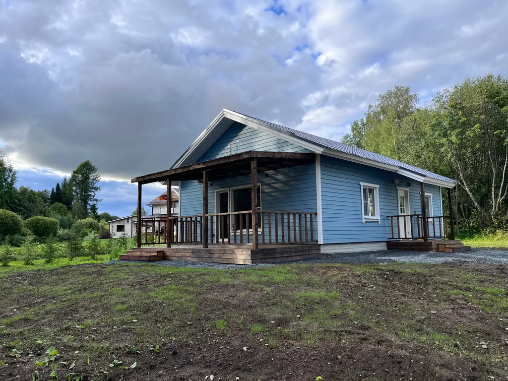 Новый, большой, уютный домик в Карелии