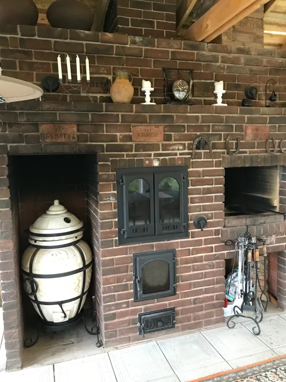 Дом в стиле прованс с камином