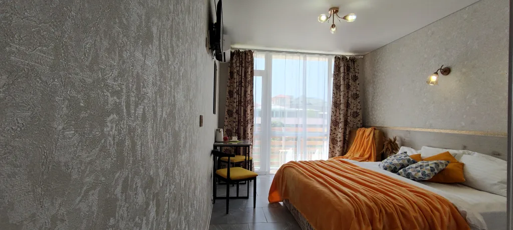 Уютный апарт плюс с балконом, отопление, беседка, парковка