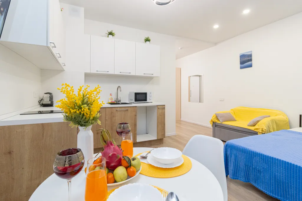 Квартира Студия для 4 человек возле Сити-Молла и горячих источников — аренда посуточно в Тюмень